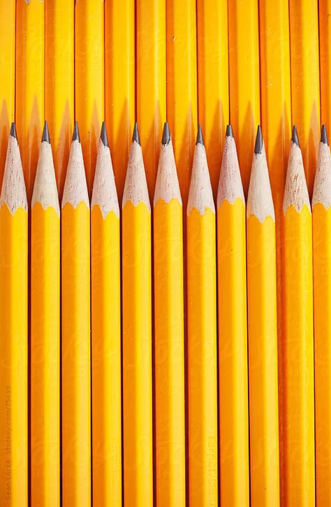 Part of a series detailing school supplies Yellow School Aesthetic, Pencils Aesthetic, Pencils Photography, Austin Aesthetic, Pencil Aesthetic, Patterns Photography, Pencil Photography, School Pattern, Composition Techniques