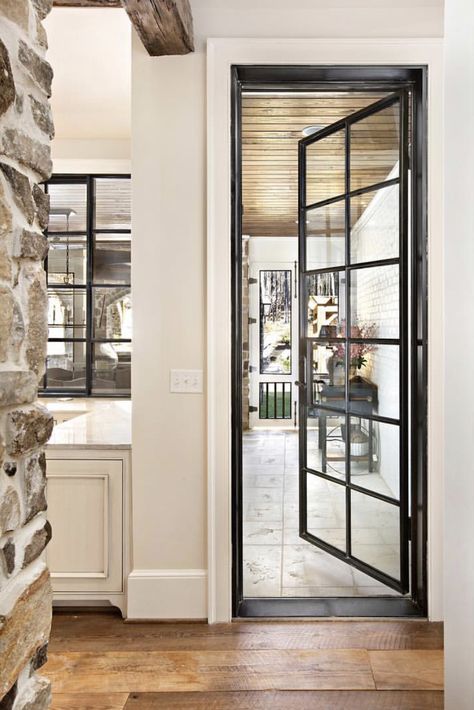 Single Door Glass Design, Single Crittal Doors, Glass Entry Door, Single Patio Door, Single Glass Door, Single French Door, Crittal Doors, Steel Company, Steel French Doors