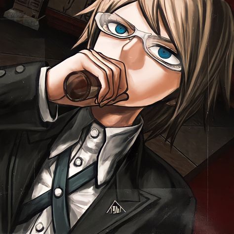 Byakuya Togami Icon, Old Grandpa, Byakuya Togami, Eat The Rich, Silly Games, Trigger Happy Havoc, Trigger Happy, Danganronpa 3, Danganronpa Characters