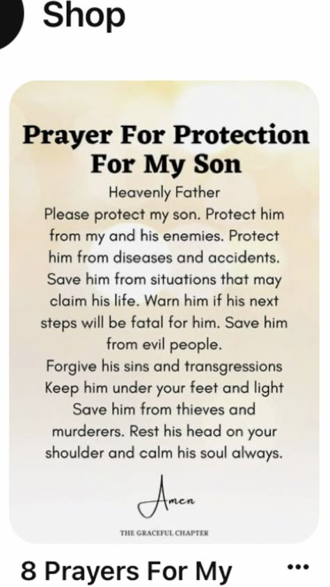 Prayers For Kids Protection, Prayers For Children Protection, Prayer For My Son Protection, Protection Prayer From Evil People, Son Prayer, Unity Prayer, Prayer For Your Son, Prayer For Son, Prayer For My Son