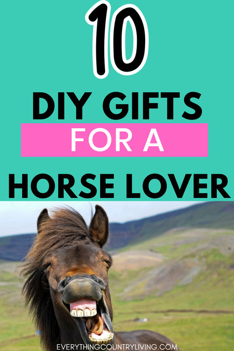 Easy Horse and western crafts and projects to make for horse lovers. I put together some easy and practical DIY projects every horse owner needs. DIY horse crafts for all ages. Horse crafts that are easy to make. DIY gifts for horse lover birthdays equestrians. Are you looking for personalized DIY gifts for horse lovers? Do you want to make a DIY gift or craft that is unique and customized for the special horse person in your life? Here are 10 fun projects. Click to see them all! Diy Gifts For Horse Lovers, Horse Camp Crafts, Horse Diy Crafts, Personalized Horse Gifts, Easy Gift Ideas, Diy Horse, Horse Halters, Everything Country, Western Crafts