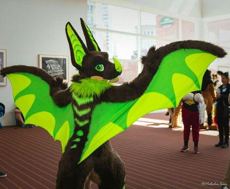 Best Hugs, Fursuit Ideas, Bat, Twitter, Green, Black