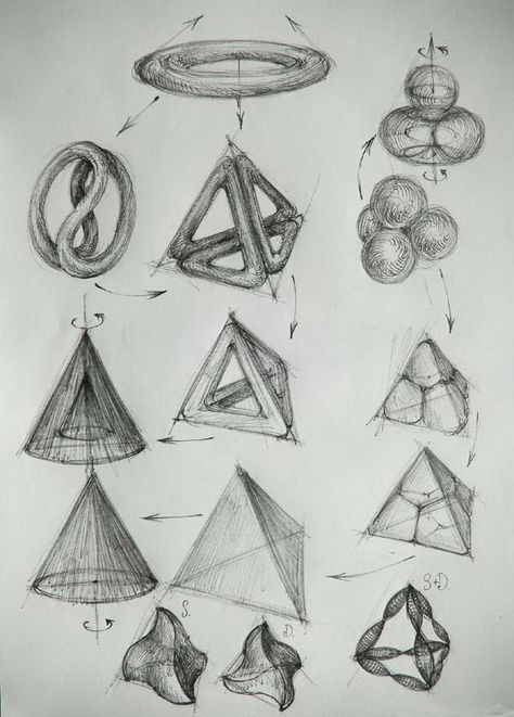 Geometric Shapes Drawing, Sculpture Inspiration, Sphere Design, African Inspired Decor, Architecture Drawing Sketchbooks, Interior Architecture Drawing, Geometric Design Art, Art Basics, Architecture Design Drawing