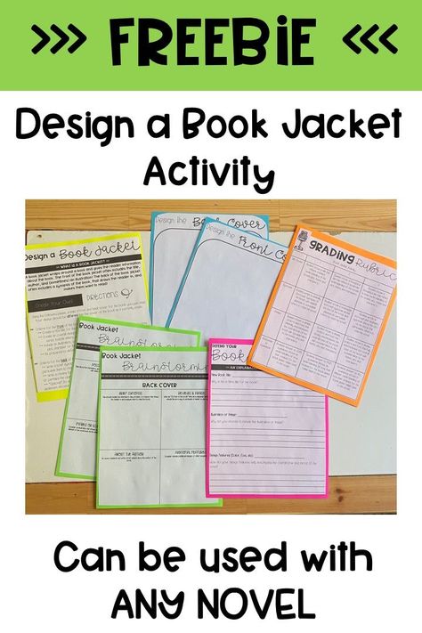 Grab this awesome FREEBIE that can be used with ANY novel. Design a Book Jacket Activity / Mini Project / Extension Activity Teachers Pay Teachers FREEBIE Teachers Pay Teachers Freebies, Mini Project, Book Room, Middle School Teachers, Book Jacket, Busy Teacher, Middle School Student, Writing Resources, Teaching English