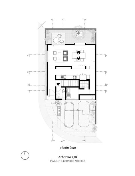 Small Villa, Bali House, Villa Plan, Floor Plants, Architecture Graphics, Villa Design, Layout Inspiration, Architecture Plan, Mambo