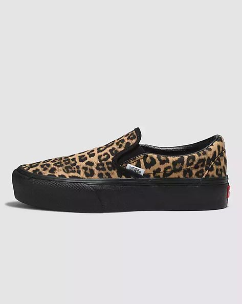 Shoes | Vans Cheetah Print Vans, Vans Slip On Platform, Leopard Vans, Leopard Print Vans, Vans Platform, Platform Vans, Vans Store, Sneakers Vans, Shoes Vans