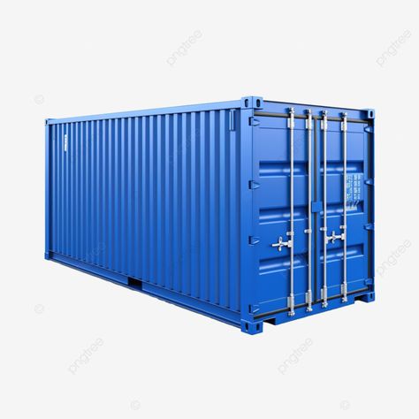 blue cargo container png object cargo container freight png Shipping Container Graphics, Container Port Photography, Container Ship Illustration, Scifi Container, Container Terminal, 20ft Container, Cargo Container, Transparent Image, Design Background