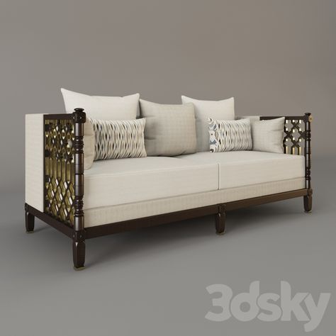 Islamic sofa - Sofa - 3D Models Moroccan Sofa, Islamic Style, In 3d, Outdoor Sofa, Fabric Color, Nursery, Outdoor Furniture, Sofa, Exterior