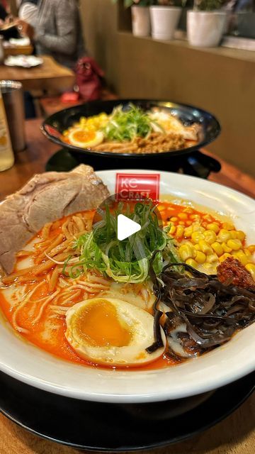 Kate McLiney on Instagram: "@kc_craft_ramen is my very favorite ramen in Kansas City! It feels like you just hopped on a plane at MCI ✈️ and landed in Japan for dinner. Everything from the marketplace in store, the hospitality, and the quality of the food make for such an authentic ramen experience! 🍜 

My menu favorites:
🍗 Karaage Chicken
🥟 Pork Gyoza
😍 KC Buns
🍜 KC Red
🍜 Spicy Creamy Chicken 
(and be sure to get an onigiri 🍙 to go!)

SPECIAL EVENT - They have a pop up event 2/28 - 3/3 where an authentic Japanese Ramen chef will be doing a full menu takeover! That means you’ll be able to get the authentic @menya__shishimaru restaurant experience without flying to Japan! 🇯🇵 Truly a once in a lifetime experience! Be sure to buy tickets in advance - your $16.50 ticket includes the b Pork Gyoza, Authentic Japanese Ramen, Karaage Chicken, Authentic Ramen, Restaurant Experience, Japanese Ramen, Pop Up Event, Nagano, Creamy Chicken