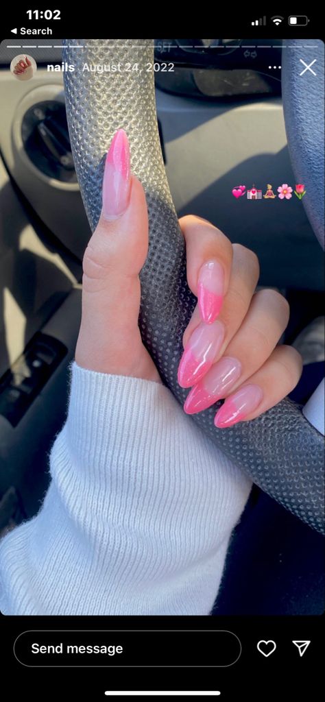 Trend Nail Designs, Simple And Cute Nails, Nails Ideas For Summer, Cute Nails Ideas, Press On Nail Designs, Trendy Summer Nails, Color For Nails, Nails Colors, Summer Acrylic Nails