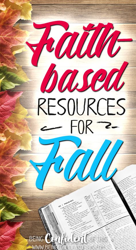 Make the most of this Fall season with your family using these faith-based resources and activities!  Fall traditions|family|kids|Christian family|faith-based resources|Bible lessons|fall fun for families|Fall activities|family fun night|Fall bucket list|grow in faith #fallfun #fallbucketlist #kidsactivities #parenting Fall Devotional Ideas, Fall Devotions For Kids, Fall Devotionals For Women, Family Discipleship, New Family Traditions, Fall Family Activities, Fall Traditions, Christian Fall, Being Confident