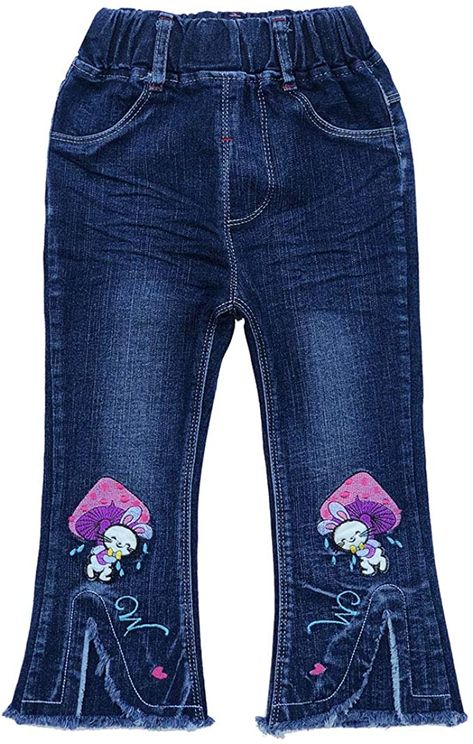 Jeans Bordados, Kids Jeans Girls, Home Holiday Party, Jeans For Kids, Kids Denim Jeans, Girl Jeans, Summer Shorts Denim, All Jeans