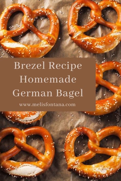 Brezel Recipe | Homemade German Bagel 1 German Pretzel Recipe, Baked Potato With Cheese, Swiss People, Spaetzle Recipe, Swiss Food, Muesli Recipe, Fondue Recipes Cheese, Pretzel Recipe, Food Map