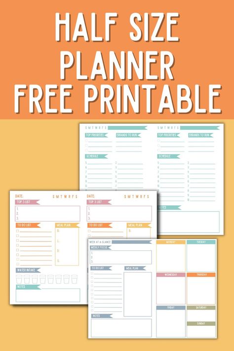 Half Size Planner Free Printables A5 Weekly Planner Printable Free, Half Size Planner Printables Free, A5 Daily Planner Printable Free, Free Planner Pages Printables, Free 2024 Printable Planner, A5 Free Planner Printables, Half Letter Planner Printables Free, Personal Size Planner Printables Free, Day Planner Printables Free