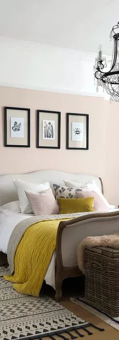 The Pink Bedroom Master Decor, Interior Pictures, Interior Design Business, Bedroom Goals, Yellow Walls, Pink Bedroom, Room Tour, Home Style, Design Business