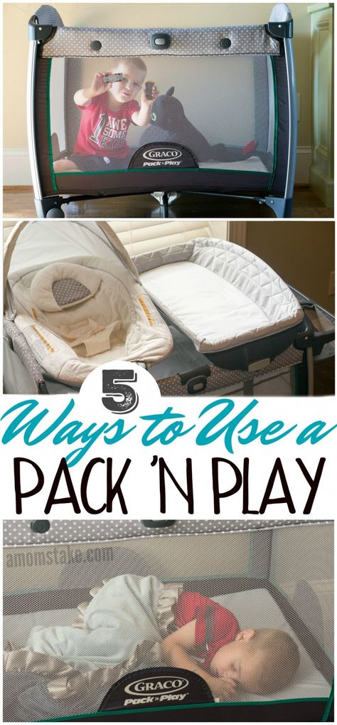 So helpful! 5 Ways to Use a Pack 'n Play #ad #parenting #babies #toddlers #momlife #babygear #momtips #hacks #organize #clean Baby Development Chart, Uppababy Vista, Play Hacks, Baby Life Hacks, Pack N Play, Pack And Play, Confidence Kids, Parenting Articles, Baby Bassinet