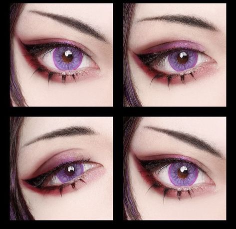 Cosplay Makeup Tutorial, Anime Eye Makeup, Tato Henna, Anime Cosplay Makeup, Anime Makeup, Alt Makeup, Makeup Tut, Ethereal Makeup, Male Makeup