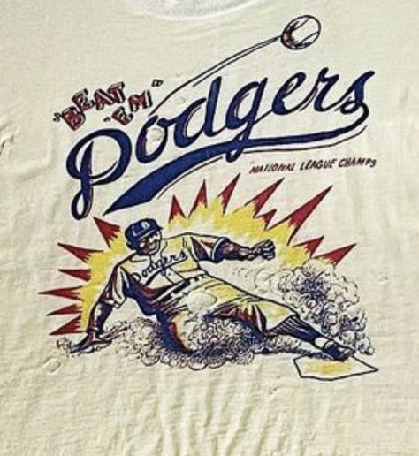 Vintage Baseball Tee, Tshirt Layout, Brooklyn Dodgers, Baseball Posters, Lettering Art, Surf House, Graphic Design Pattern, Sports Art, Vintage Baseball