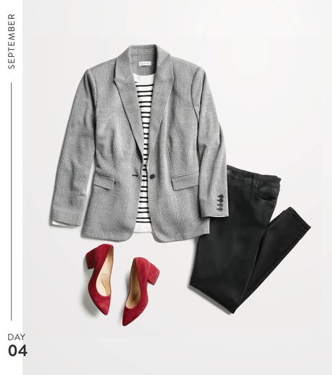 September Stitch Fix Trends | Stitch Fix Style Stitch Fix Fall, Stitch Fix Style, Stitch Fix Outfits, Houndstooth Jacket, Stitch Fix Stylist, Outfit Jeans, Fashion Victim, Business Dresses, Work Wardrobe