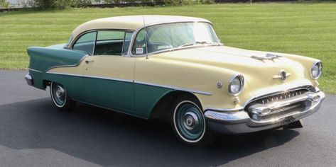 1958 Oldsmobile, 1955 Oldsmobile, 1957 Oldsmobile, 1950s Cars, Classic Car Garage, Vintage Cars 1950s, 1950s Car, Oldsmobile 88, The Fifties