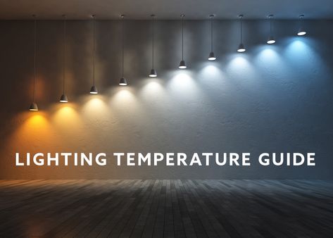 While lighting color temperature preferences are purely subjective, research has shown that these three ranges of light have different effects on sleep cycle, productivity, and mood. Warm Light is relaxing which helps people to calm down and prepare for sleep. While white light helps productivity! Concrete Lighting, Warm Paint Colors, Led Lighting Diy, Concrete Light, Color Lighting, Lighting Color, Led Light Fixtures, Led Diy, Overhead Lighting