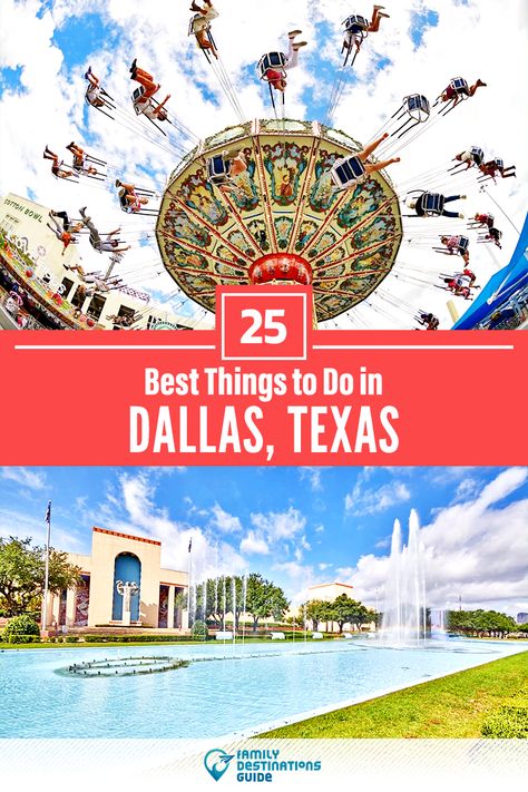 Want to see the most incredible things to do in Dallas, TX? We’re FamilyDestinationsGuide, and we’re here to help: From unique activities to the coolest spots to check out, discover the BEST things to do in Dallas, Texas - so you get memories that last a lifetime! #dallas #dallasthingstodo #dallasactivities #dallasplacestogo Dallas Tx Things To Do, Dallas Activities, Family Vacations In Texas, Dallas Things To Do, Things To Do In Dallas, Dallas Travel, Texas Vacation, Texas Trip, Visit Dallas