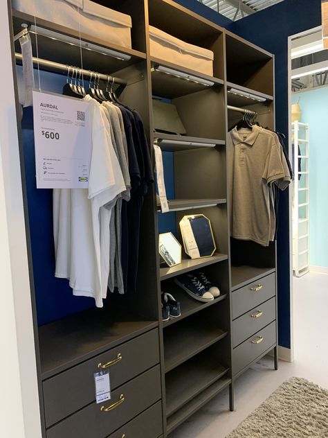 Ikea Aurdal Closet, Aurdal Closet Ikea, Ikea Aurdal, Ikea Closet System, Pax Hack, Closet Ikea, Bedroom 2024, Ikea Closet, Ikea Kids