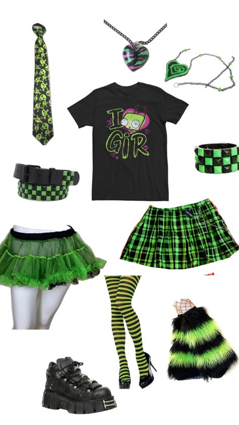 Scenecore Clothes, Scenecore Outfit, Scene Kid Aesthetic, Scene Kid Fashion, Simple Design Clothes, Scene Skirt, Emo Scene Outfits, Silly Clothes, 2000s Clothes