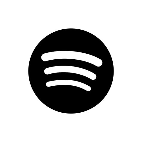 Spotify Logo, Spotify Icon, Kpop Nails, Logo Application, Black App, Simple Designs To Draw, Simple Icon, Computer Icon, Ios App Icon Design