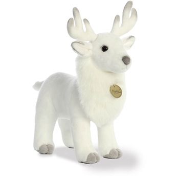 Stuffed Deer, Deer Stuffed Animal, Deer Plush, Big Deer, North American Animals, Boy Birthday Party Themes, Baby Boy Birthday, White Stag, Baby Deer