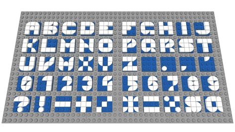 Lego Dots, Number Design, Alphabet, Lego, Dots, Design