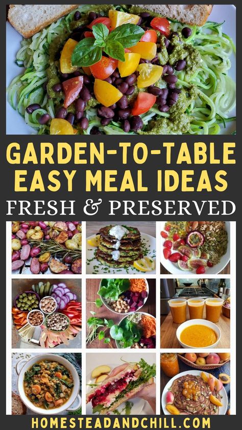 Homesteading Garden, Garden Vegetable Recipes, Produce Recipes, Farmers Market Recipes, Homegrown Food, Garden Veggies, Garden Recipes, Reduce Food Waste, Food Inspo