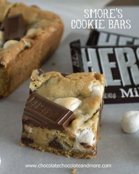 Deserts With Gram Crackers, Smores Cookie Bars, Smores Cookies Bars, Gram Cracker, Smores Bars, Smores Cookie, Pinterest Fail, Bars Chocolate, Chocolate Marshmallow