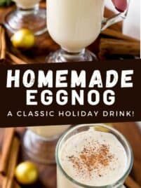 Non Alcoholic Eggnog, Non Alcoholic Eggnog Recipe, Egg Nog Recipe, Egg Nog Recipe Easy, Homemade Eggnog Recipe, Eggnog With Rum, Alcoholic Eggnog, Eggnog Recipe Homemade, Easy Eggnog