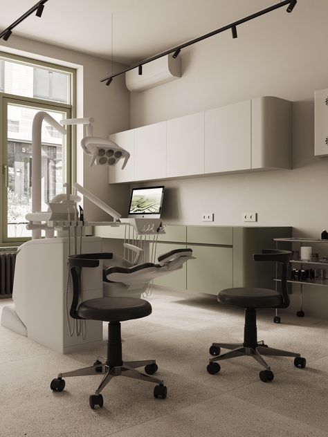 Dental Clinic Interior Design, Dental Clinic Interior, Dentist Office Design Interiors, Dentistry Design, Narrow Laundry, Dental Design Interior, Dentist Office Design, Dental Cabinet, Healthcare Interior Design