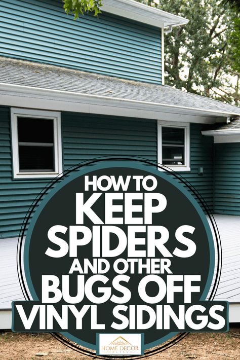 Cleaning Vinyl Siding On House, Vynal Siding, Vinal Siding, White Vinyl Siding, Clean Siding, Outdoor Siding, Vinyl Siding House, Cleaning Vinyl Siding, Home Remedies For Spiders