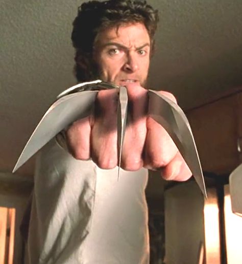 N°11 - Hugh Jackman as Logan / Wolverine - X-Men 2 United by Bryan Singer - 2003 Wolverine Icons Hugh Jackman, Wolverine Pfp, Wolverine Funny, Wolverine X Men, Hugh Jackman Wolverine, O Maskara, X Man Cast, Logan Wolverine Hugh Jackman, Hugh Jackman Logan