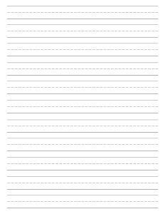 Free Printable Lined Paper {Handwriting Paper Template}. Kindergarten writing paper. Blank lined writing paper for handwriting practice. #papertraildesign #handwriting #freeprintable #printablesforkids Free Printable Lined Paper, Handwriting Paper Template, Penmanship Worksheets, Primary Writing Paper, College Printables, Kindergarten Writing Paper, Handwriting Template, Paper Template Free, Handwriting Practice Paper