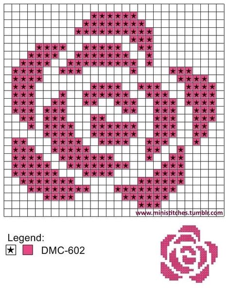 Roses Au Crochet, Rose Cross Stitch Pattern, Tapestry Crochet Patterns, Pola Kristik, Crochet Tapestry, Cross Stitch Rose, Tapestry Crochet, Crochet Chart, Loom Patterns