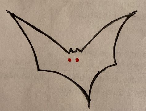 Bat Graffiti, Bat Tattoos, Journal Sketches, Spider Drawing, Simple Person, Bat Tattoo, Kirby Art, Swag Art, Book Drawing