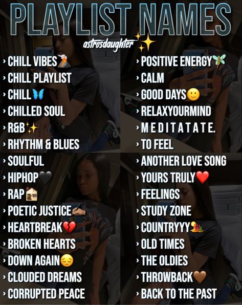 Old School Playlist Names, Party Music Playlist, Rap Music Playlist, Music Suggestions, Summer Songs Playlist, Rap Playlist, School Routine For Teens, Playlist Names Ideas, Playlist Names