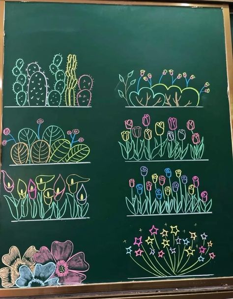 Summer Dry Erase Board Art, Chalk Art Back To School, May Chalkboard Calendar Ideas, Whiteboard Decoration Ideas Classroom, Classroom Chalkboard Ideas, Blackboard Decoration Classroom, Whiteboard Decoration Ideas, Chalkboard Art Classroom, Blackboard Art Ideas