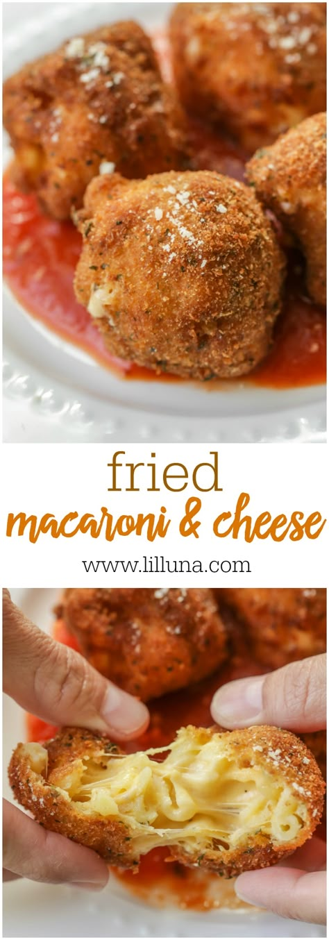 Fried Mac And Cheese Balls, Mac And Cheese Balls, Fried Mac N Cheese Balls, Louisiana Chicken Pasta, Fried Macaroni And Cheese, Fried Macaroni, Mac N Cheese Balls, Fried Mac And Cheese, Cheesecake Factory Recipes