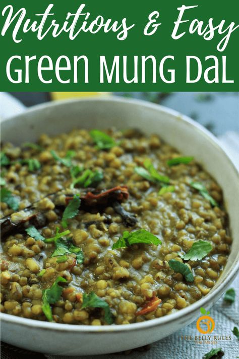 Green Mung Bean Recipes, Moong Recipe Indian, Mung Dal Recipe, Ital Recipes, Mung Bean Recipes, Vata Season, Green Moong Dal Recipe, Bean Protocol, Moong Dal Recipe