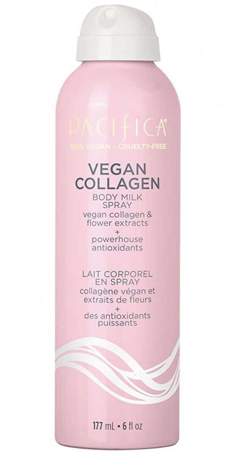 <p>PACIFICA VEGAN COLLAGEN Body Milk Spray 6 Oz.  New.</p><br /><p>Your body deserves to be treated just like your face. Milky and silky, this fast-absorbing Vegan Collagen Body Milk Spray is an innovative way to deliver hydration and beneficial ingredients to your skin in a non-aerosol mist. Formulated with our patented fermented vegan collagen and floral extracts for moisture and nourishment. For best results, use immediately afte Health Benefits Of Collagen, Vegan Collagen, Collagen Benefits, Body Milk, Skin Care Moisturizer, Digestive System, Blood Vessels, Body Skin, Body Skin Care