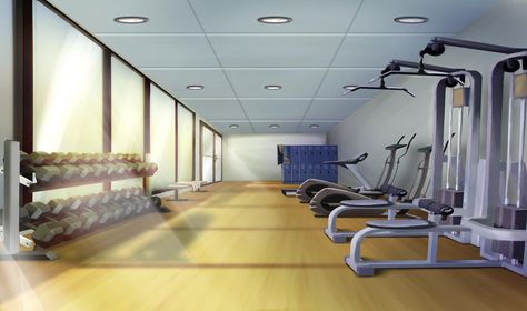 INT. GYM LARGE #EpisodeInteractive #Episode Size 1920 X 1136 #EpisodeOurCrazyLoveLife Gym Wallpaper, Episode Interactive Backgrounds, Anime Places, Episode Backgrounds, Gym Interior, Gym Art, Anime City, Scenery Background, Living Room Background