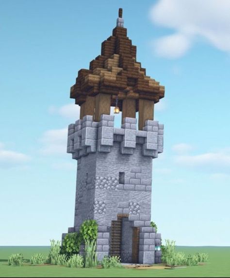 Minecraft Castle Designs, Case Minecraft, Minecraft Wall, Bangunan Minecraft, Minecraft Farm, Minecraft Cottage, Minecraft Castle, Minecraft Medieval, Minecraft Room