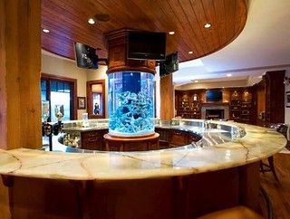 Luxe Living PB 80 | Luxe Living Palm Beach #luxeliving #palm… | Flickr Sports Den, Amazing Aquariums, Dream Basement, Cool Fish Tanks, Fish Tank Design, Home Aquarium, Aquarium Design, Basement Bar, Fish Tank Decorations