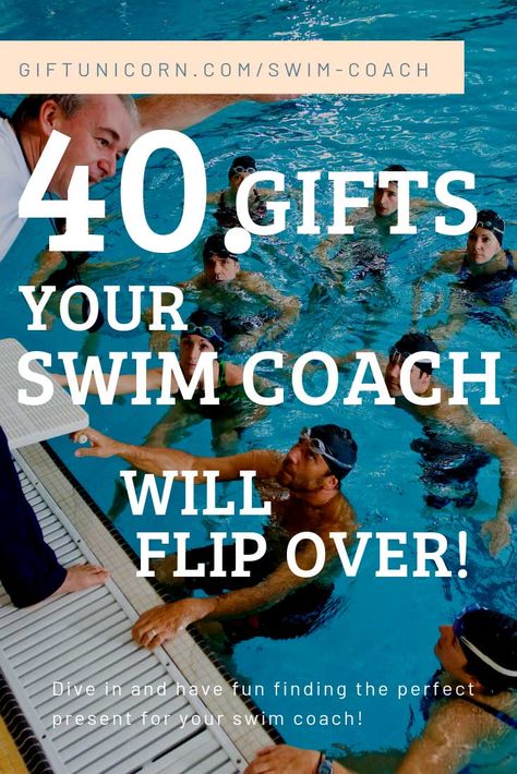 Being a swim coach is a tough job! Even when practice and meets are over, they’re still thinking of ways to help their kids. So, when it comes to thinking of a great gift, this list will have you covered. From swim-themed gifts such as the digital stopwatch timer to more personal gifts like the survival kit and pashmina, this list full of gifts for swimmers has a huge variety! #swimcoach #swimming #swimthemed #giftsforcoaches #coachgifts #sportsgifts #giftsforswimmers Gifts For Swim Teacher, Swim Team Bonding Activities, Swim Team Coach Gift Ideas, End Of Season Swim Team Gifts, Swim Coach Quotes, Senior Night Swim Team, Gifts For Swim Coach, Swim Team Goodie Bags, Swim Team Gift Ideas