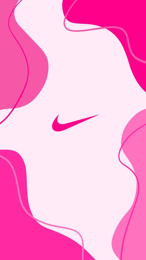 Cute Nike Backgrounds, Pink Out Wallpaper, Preppy Gymnastics Wallpaper, Pink Volleyball Wallpaper, Preppy Volleyball Wallpaper, Cute Hot Pink Wallpaper, Preppy Logos, Pink Nike Wallpaper, Pink Retro Wallpaper